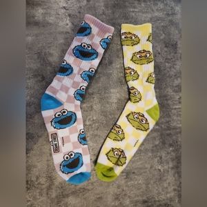 VANS x Sesame Street Crew Sock Kids Multicolor VN000EV1WHT